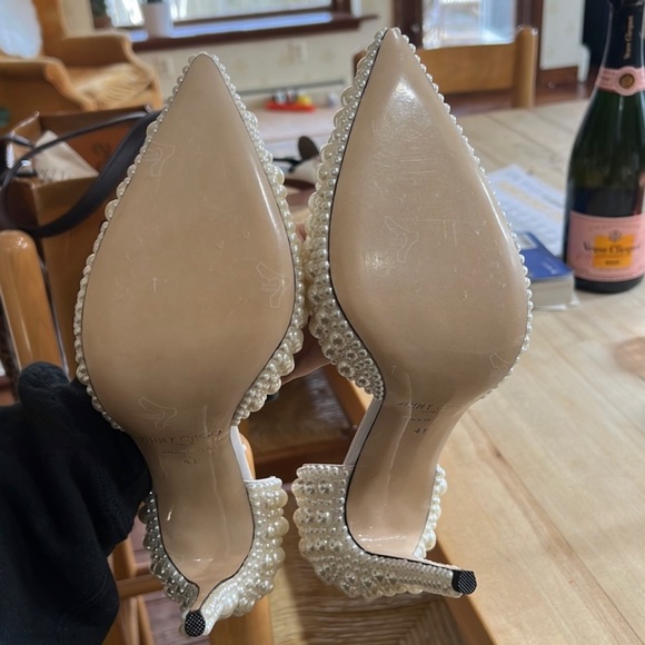 Embroiled Pearls shoes Perfect for weeding - Picture 2 of 8
